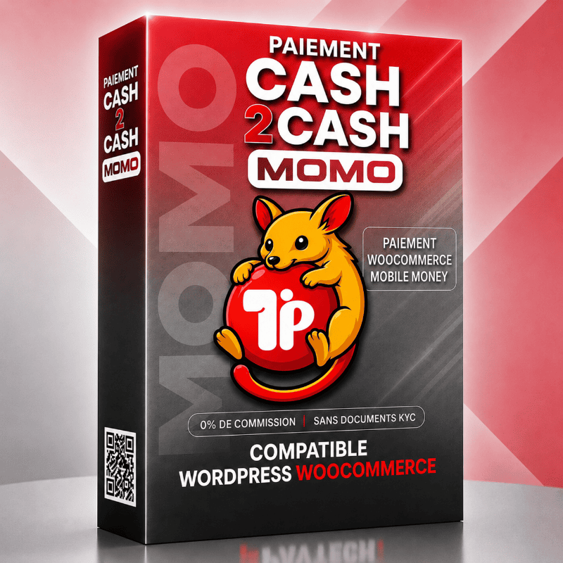 Cash2Cash Momo : Paiement Mobile Money Woocommerce